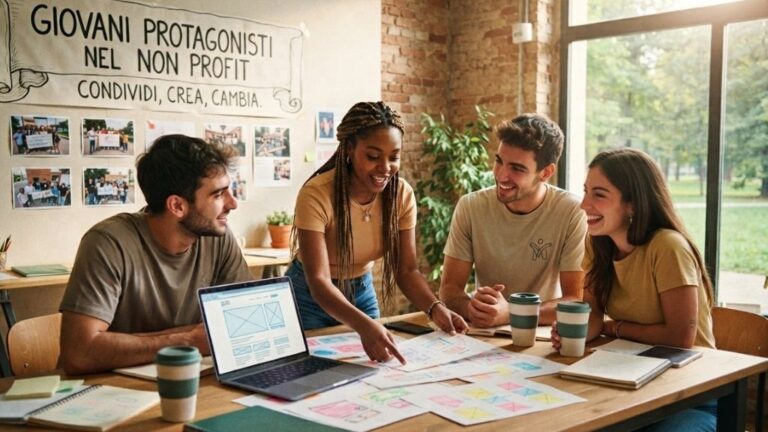 coinvolgere i giovani nel non profit